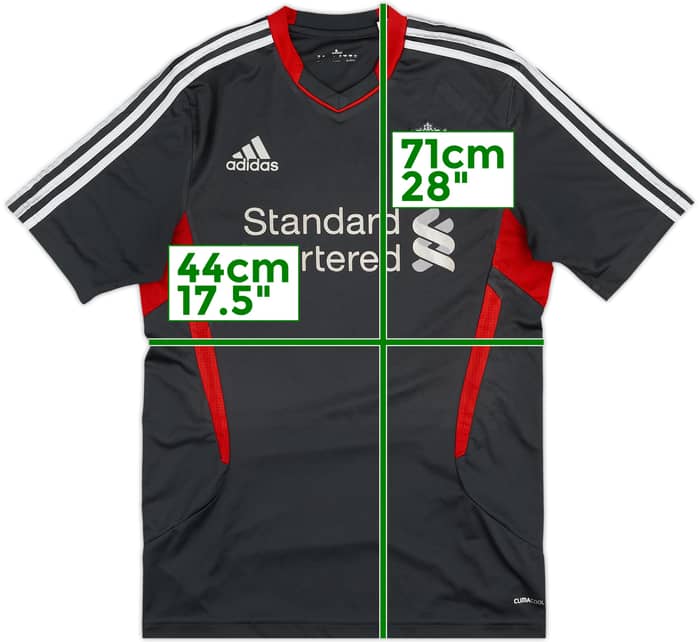 2011-12 Liverpool adidas Training Shirt - 6/10 - (S)