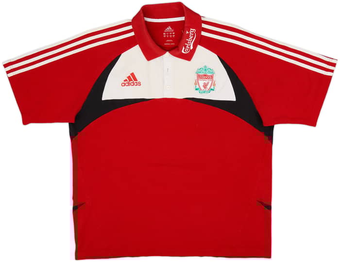 2007-08 Liverpool adidas Polo Shirt - 5/10 - (L)