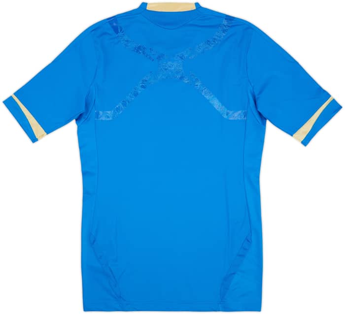 Camiseta de visitante versión jugador Techfit del Olympique Marseille 2011-12 - 4/10 - (XL)