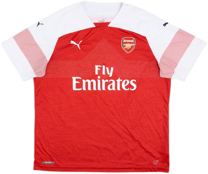 2018-19 Arsenal Home Shirt Saka #87 - 4/10 - (XXL)
