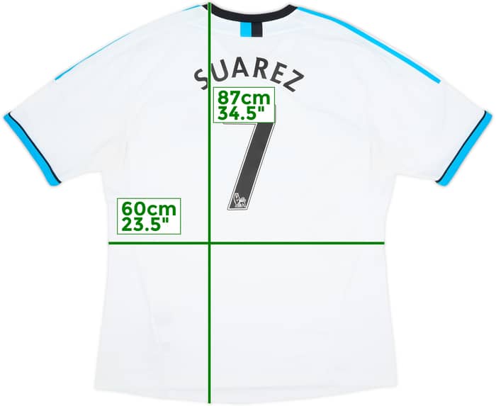 2011-12 Liverpool Third Shirt Suarez #7 - 6/10 - (XXL)