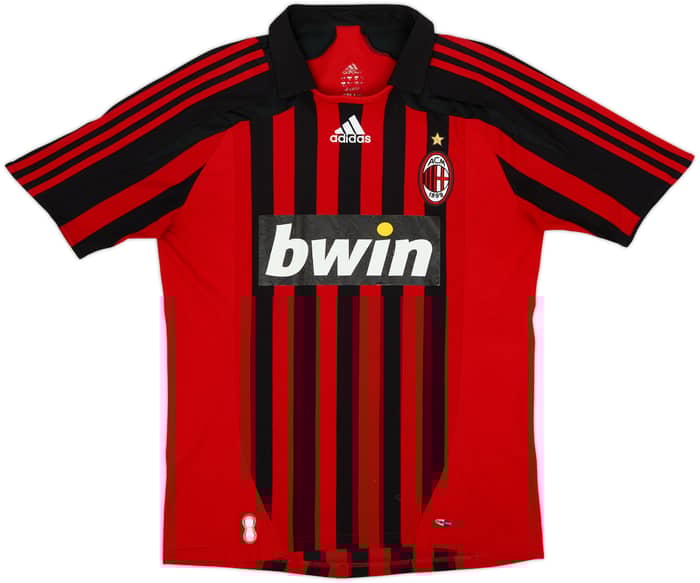 2007-08 AC Milan Home Shirt Ronaldo #99 - 6/10 - (M)
