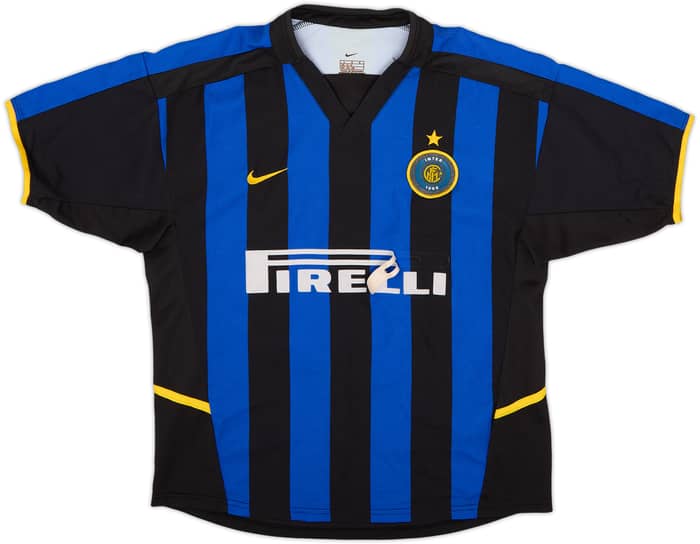 Camiseta de local del Inter Milan 2002-03 - 4/10 - (L.Niños)