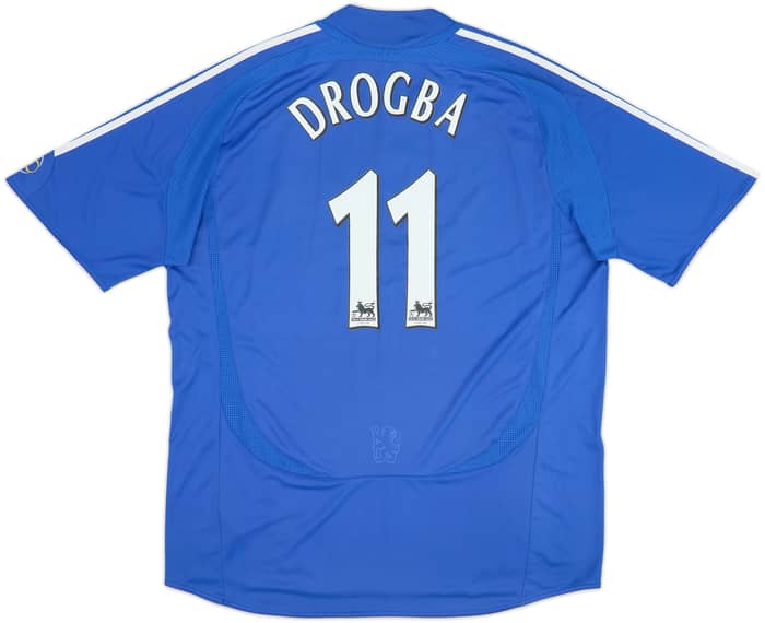 Camiseta de local del Chelsea 2006-08 Drogba #11 - 8/10 - (XL)