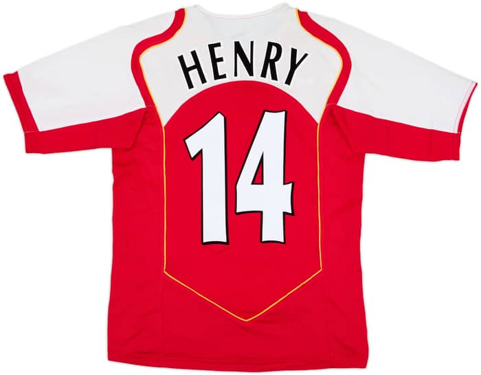 2004-05 Arsenal Camiseta Local Henry #14 - 9/10 - (S)