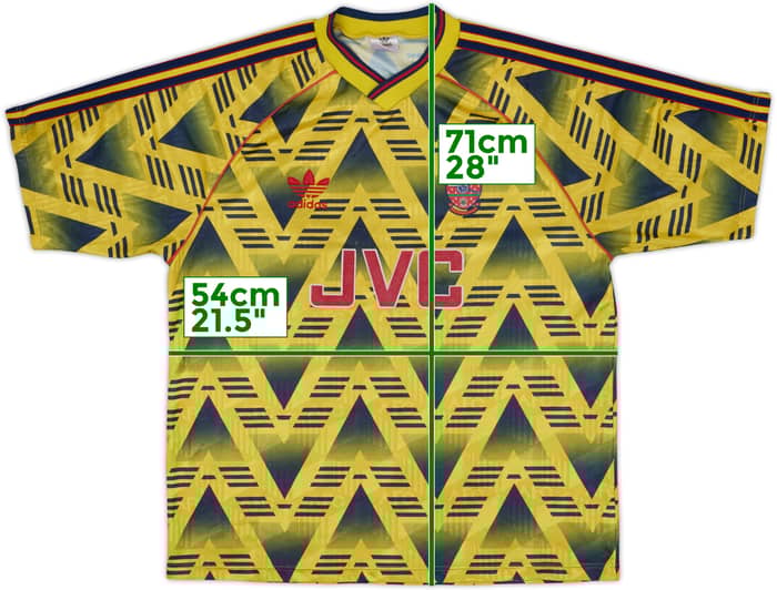 1991-93 Arsenal Away Shirt - 5/10 - (L)