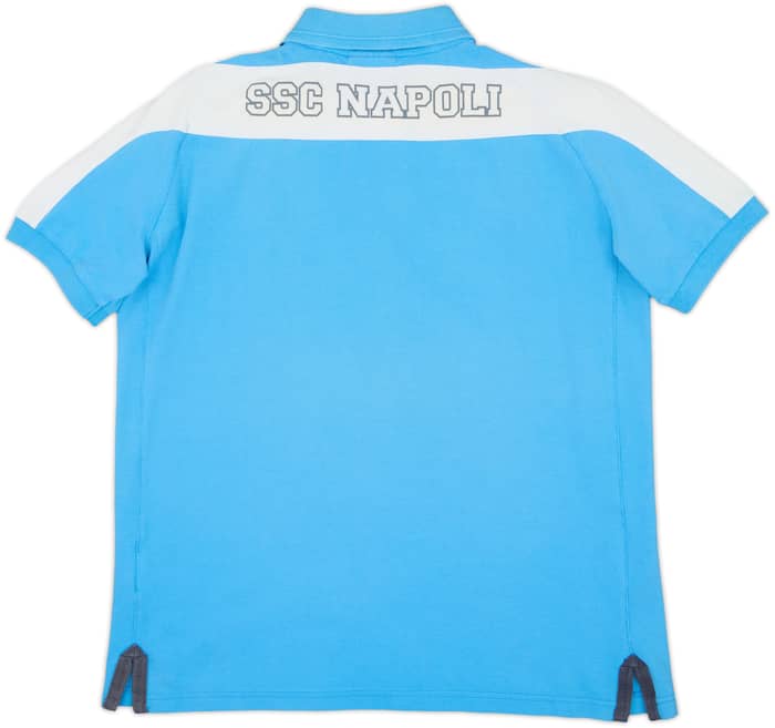 2013-14 Napoli Macron Polo Shirt - 9/10 - (S)
