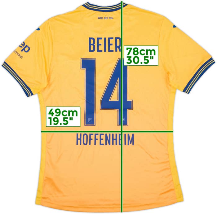 2023-24 Hoffenheim Third Shirt Beier #14 (L)