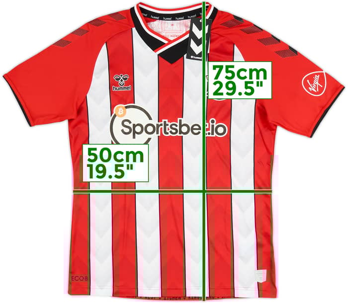 2021-22 Southampton Home Shirt Prowse #8 (M)