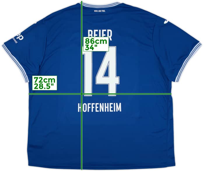 2023-24 Hoffenheim Home Shirt Beier #14 (5XL)