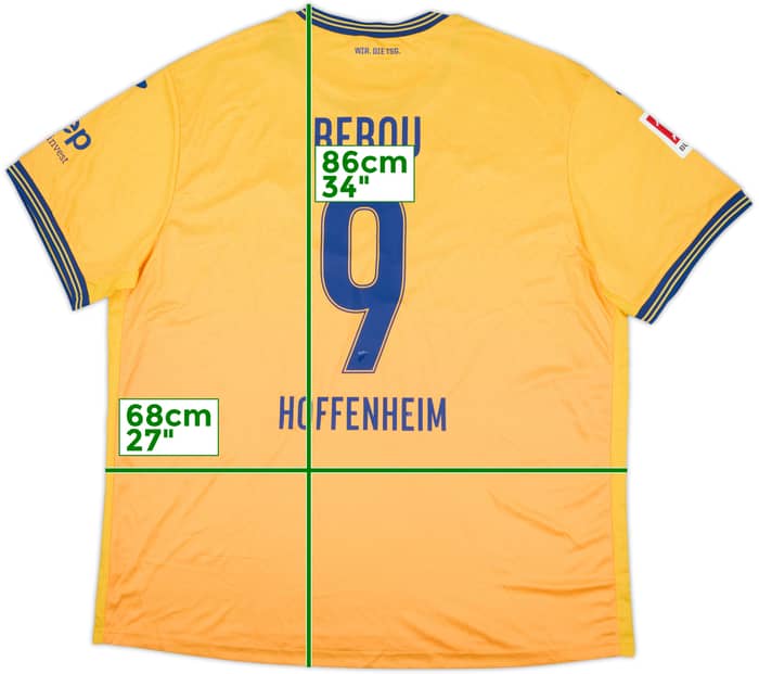 2023-24 Hoffenheim Third Shirt Bebou #9 (4XL)