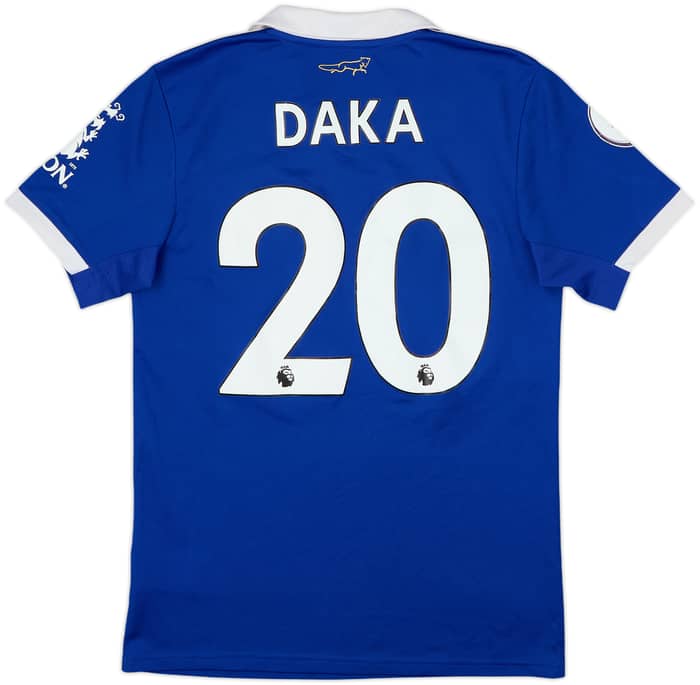 Camiseta de local del Leicester 2022-23 Daka #20 - 6/10 - (S)