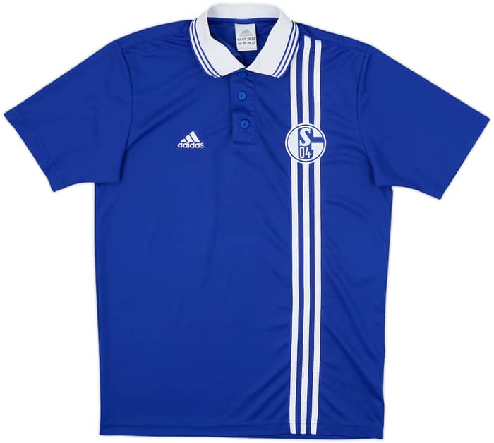 2007-08 Schalke 'Mailand 21.05.1997' adidas Polo Shirt - 8/10 - (S)