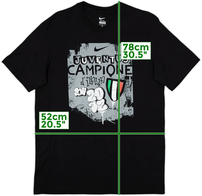 2011-12 Juventus Nike Graphic Tee - 8/10 - (L)