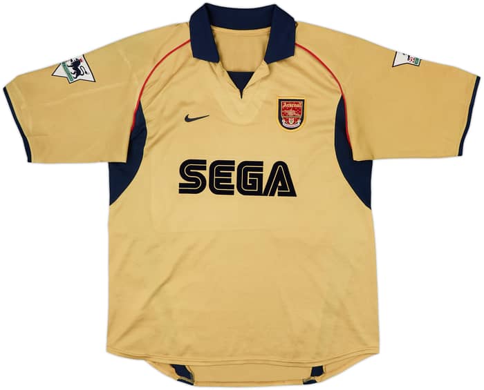 2001-02 Arsenal Away Shirt Henry #14 - 8/10 - (L)