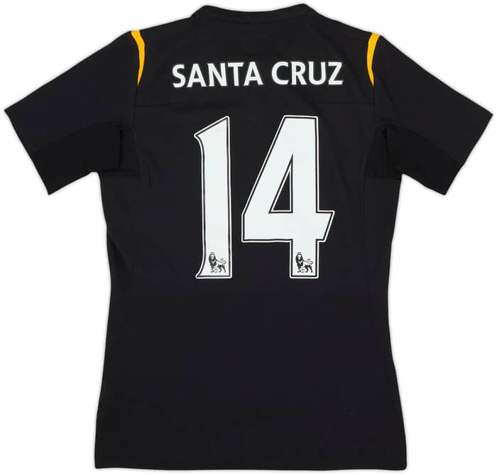2009-10 Manchester City Away Shirt Santa Cruz - 7/10 - (Women's S)