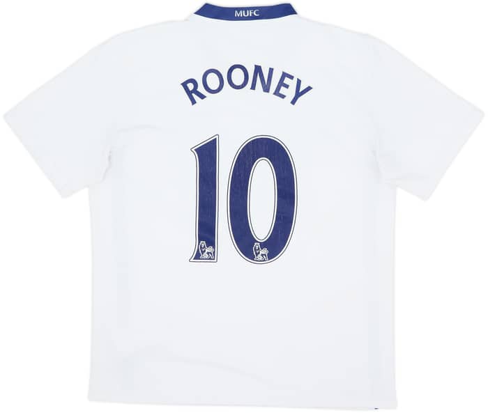 2008-10 Manchester United Away Shirt Rooney #10 - 5/10 - (M)
