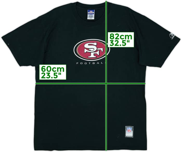 2002-04 San Francisco 49ers Reebok Tee - 6/10 - (L)