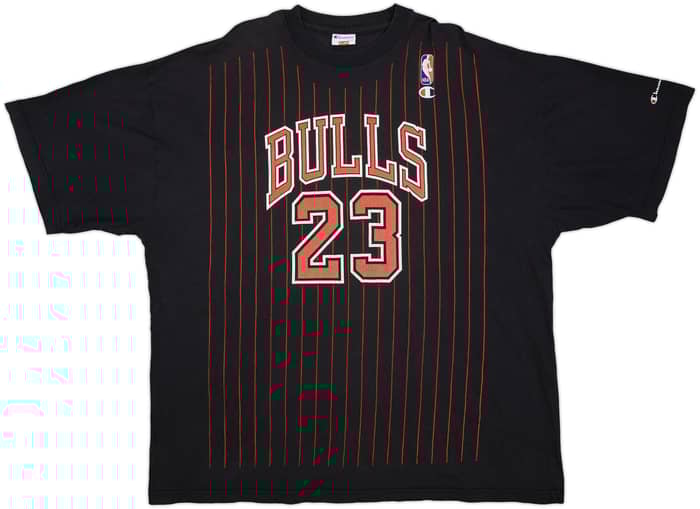 1995-98 Chicago Bulls Jordan #23 Champion Tee - 5/10 - (XXL)