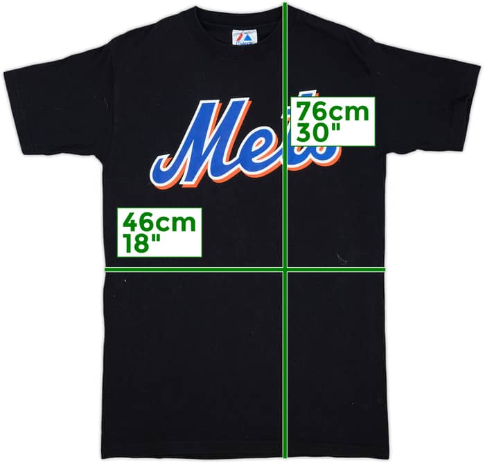 2006 New York Mets Wright #5 Majestic Tee - 8/10 - (L)