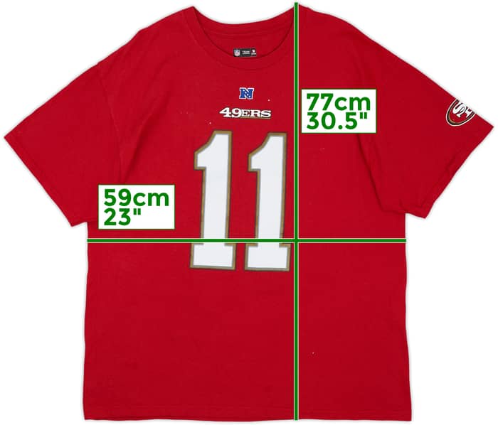 2012 San Francisco 49ers Smith #11 NFL Tee - 9/10 - (XL)