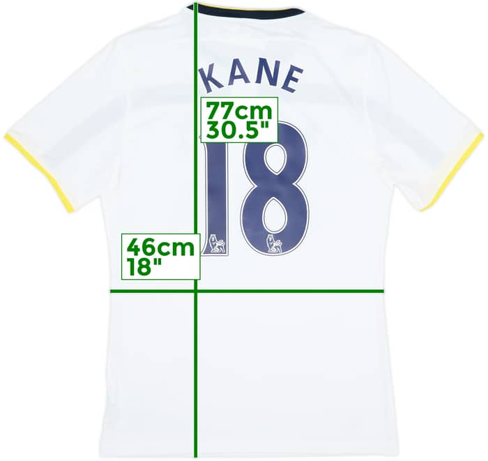 2014-15 Tottenham Camiseta Local Kane #18 (M)