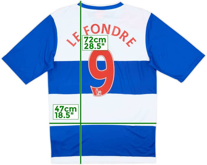 2012-13 Reading Home Shirt Le Fondre #9 (M)