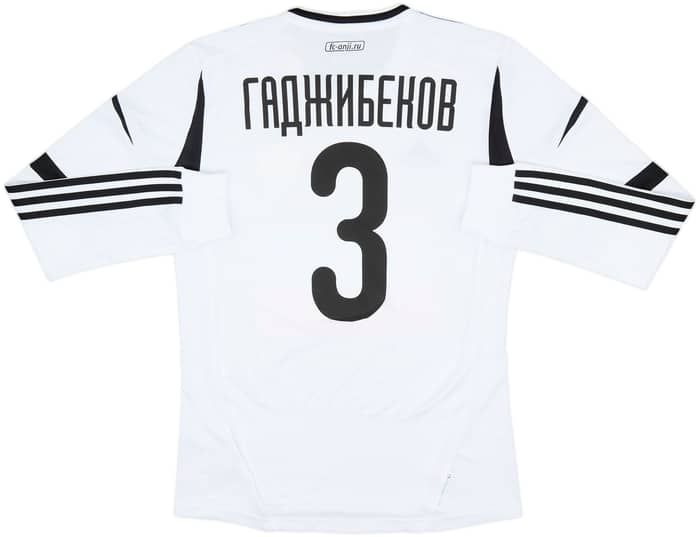 2012-13 Anzhi Makhachkala Third L/S Shirt Gadzhibekov #3 (M)