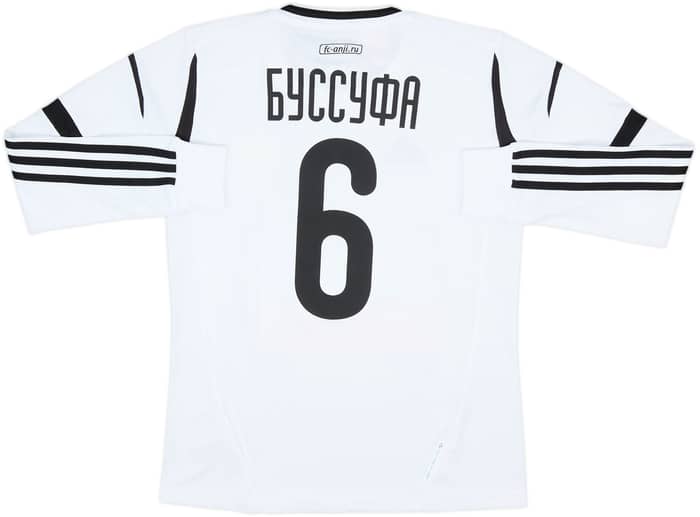 2012-13 Anzhi Makhachkala Third L/S Shirt Boussoufa #6 (XS)