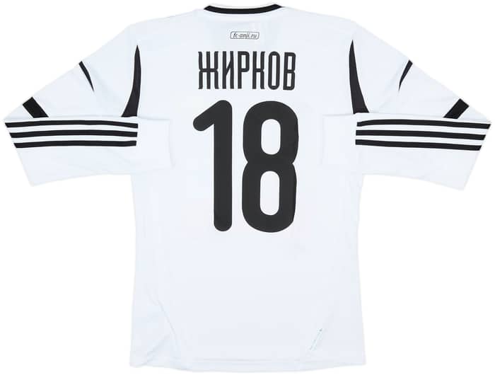2012-13 Anzhi Makhachkala Third L/S Shirt Zhirkov #18 (S)