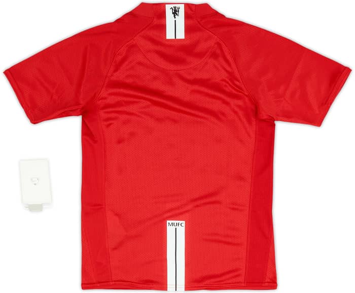 2007-09 Manchester United Home Shirt (XS.Boys)