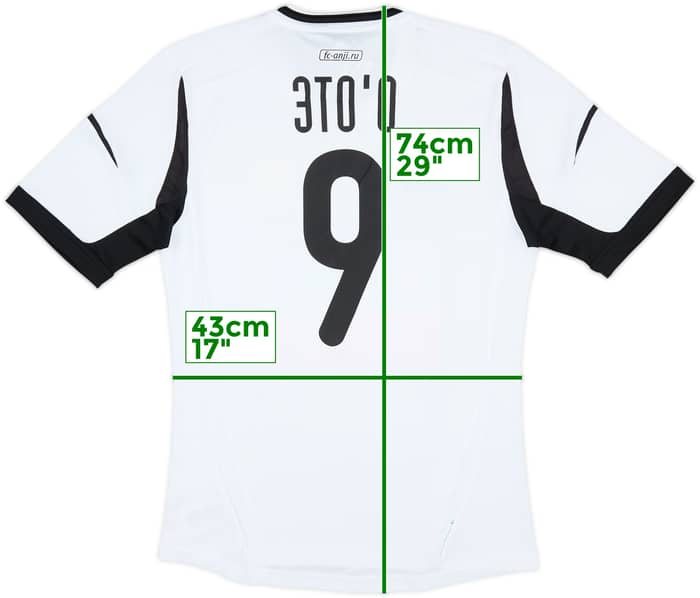 2012-13 Anzhi Makhachkala Third Shirt Eto'o #9 (M)