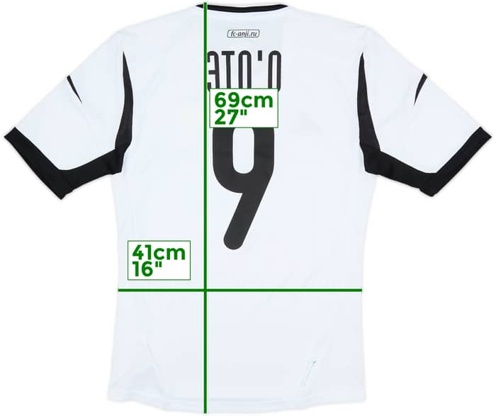 2012-13 Anzhi Makhachkala Third Shirt Eto'o #9 (S)