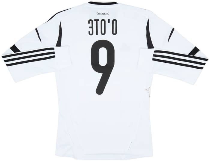 2012-13 Anzhi Makhachkala Third L/S Shirt Eto'o #9 (S)