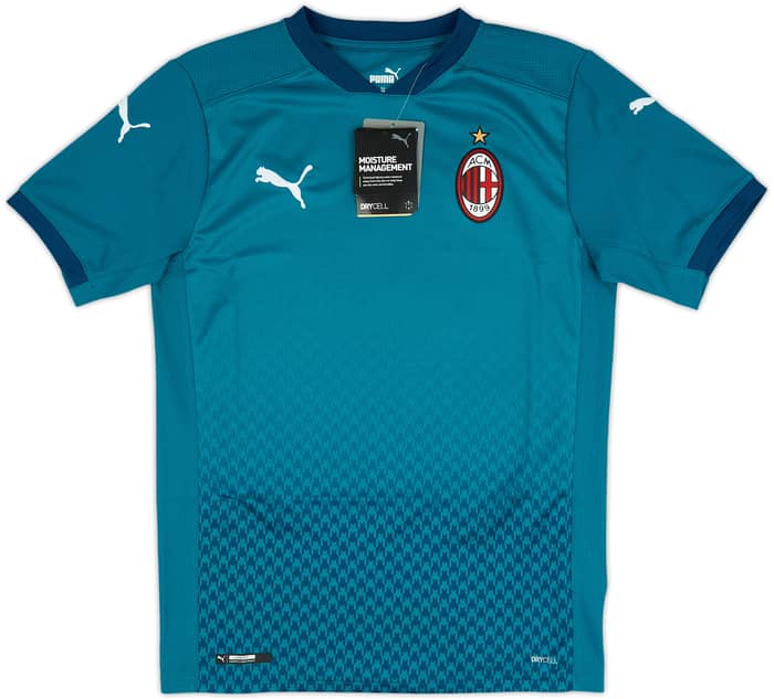 2020-21 AC Milan Third Shirt Ibrahimovic #11 (XS)