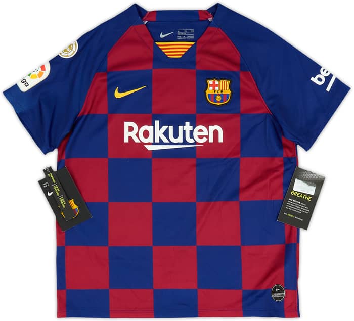 2019-20 Barcelona Home Shirt Messi #10 (XS.Boys)