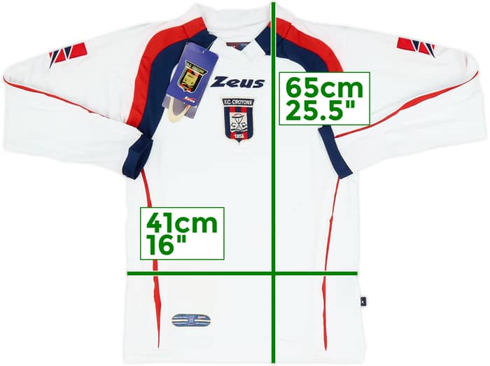 2006-07 Crotone Away L/S Shirt (S)