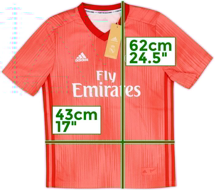2018-19 Real Madrid Third Shirt (M.Boys)