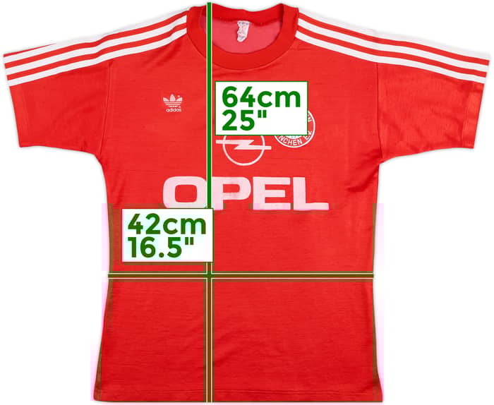 Camiseta de local del Bayern Munich 1982-83 - 6/10 - (S)