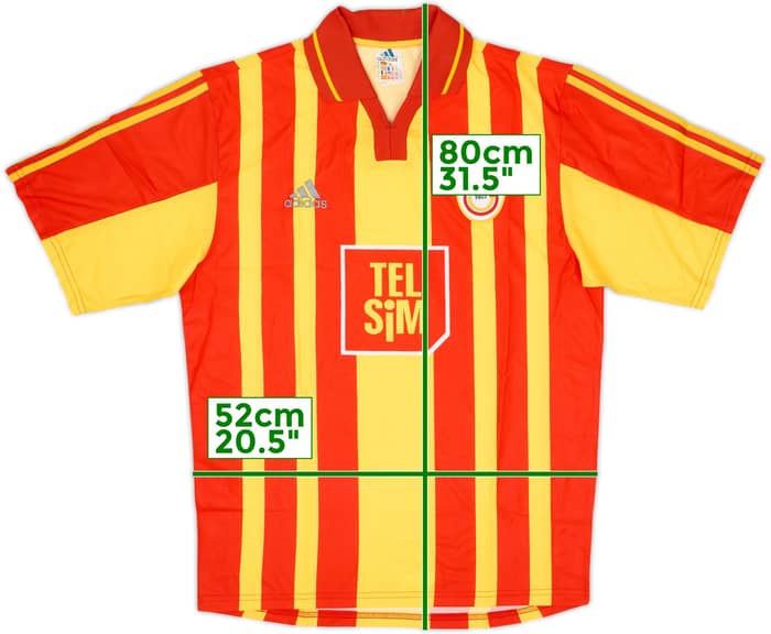 2000-01 Galatasaray Camiseta Local - 9/10 - (S)
