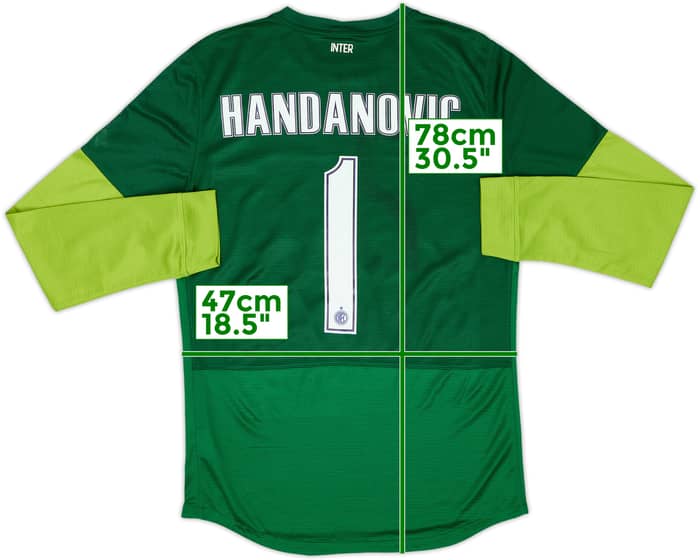 2013-14 Nike Template Shirt (Inter Milan) Handanovic #1 - 9/10 - (XL)