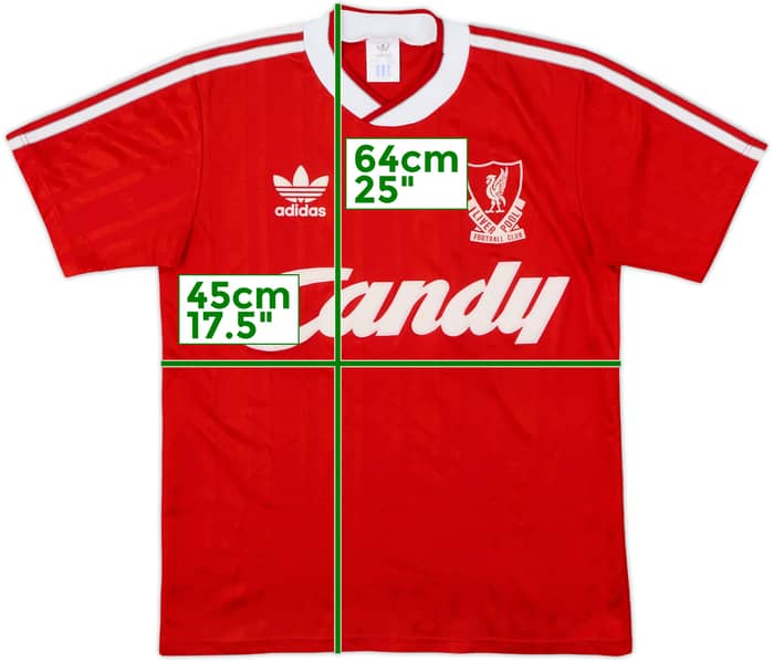 1987-88 Liverpool Home Shirt #9 - 7/10 - (S)