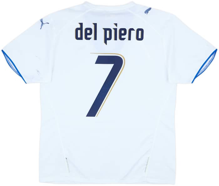 2006 Italy Away Shirt Del Piero #7 - 6/10 - (L)