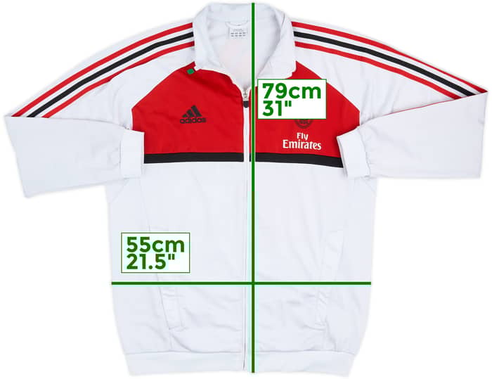 2011-12 AC Milan adidas Chaqueta deportiva - 5/10 - (L)