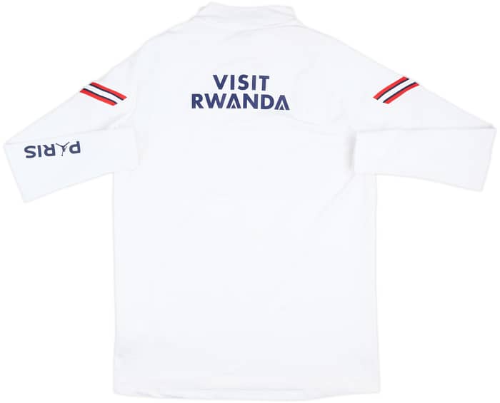 2021-22 Paris Saint-Germain Jordan 1/4 Zip Sudadera de entrenamiento - 10/10 - (L)