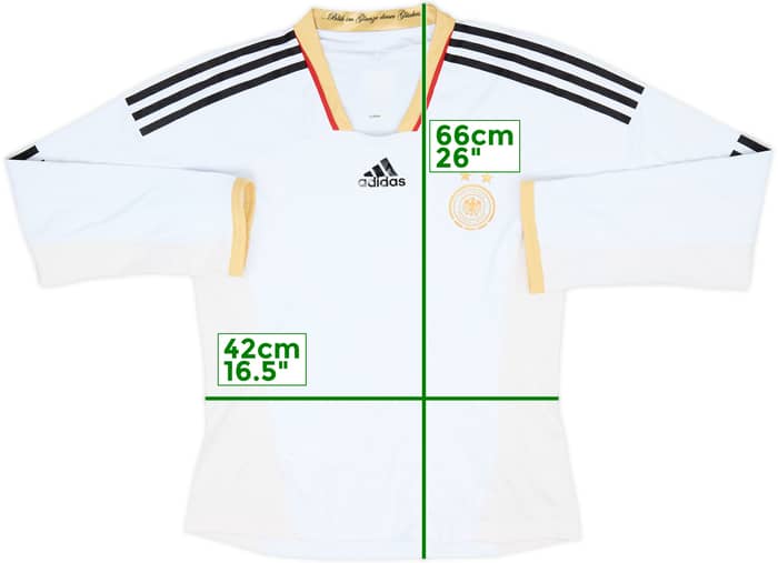 2011-12 Germany Women's Home L/S Shirt - 9/10 - (Women's L)