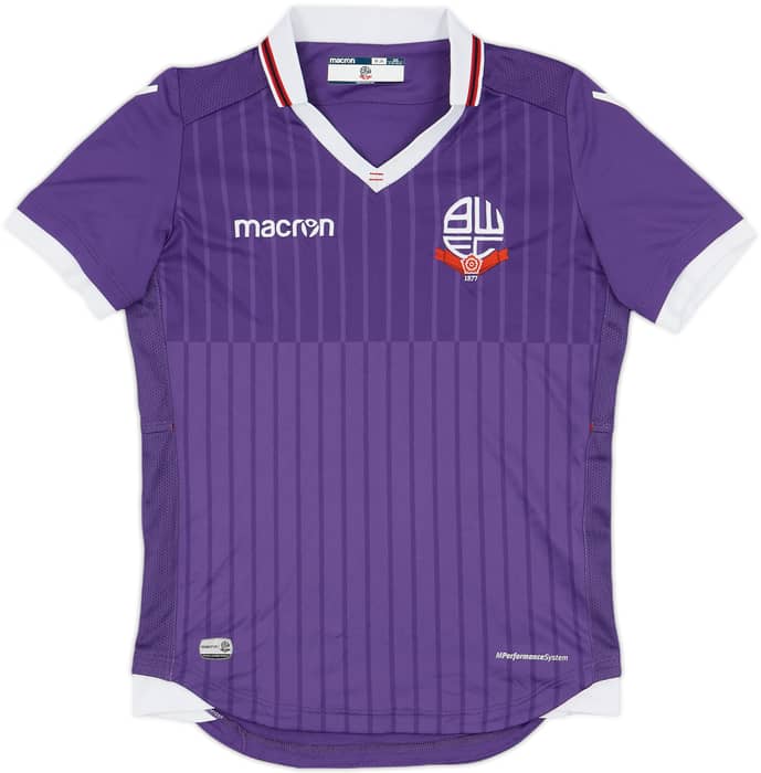 2017-18 Bolton Away Shirt - 9/10 - (M.Boys)
