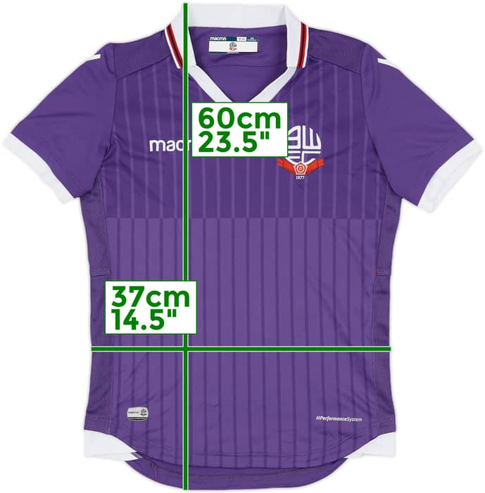 2017-18 Bolton Away Shirt - 9/10 - (M.Boys)
