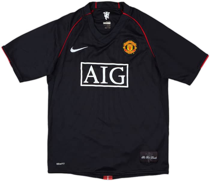 2007-08 Manchester United Away Shirt - 7/10 - (XL.Boys)