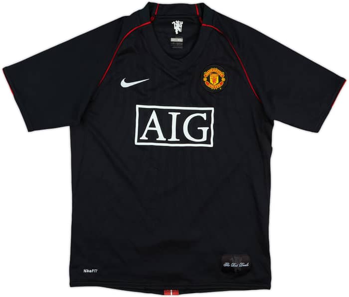 2007-08 Manchester United Away Shirt - 7/10 - (XL.Boys)